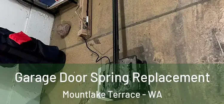  Garage Door Spring Replacement Mountlake Terrace - WA