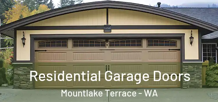  Residential Garage Doors Mountlake Terrace - WA